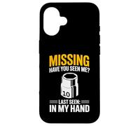 Custodia per iPhone 16 Missing Have You Seen Me 10MM Socket Car Guy Meccanico