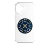 Custodia per iPhone 16 Mitologia greca Odyssey Compass Rose Dieci anni da Itaca