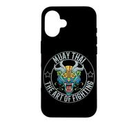 Custodia per iPhone 16 Mma E Muay Thai tiger Demon