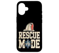 Custodia per iPhone 16 Modalità di salvataggio Vigile del fuoco EMS First Responder Pride