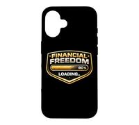 Custodia per iPhone 16 Money Tree Financial Freedom Side Hustle Finanza passiva