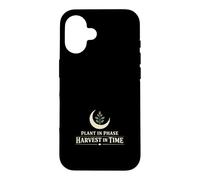 Custodia per iPhone 16 Moon Garden, pianta da giardino lunare di The Moon Gardening