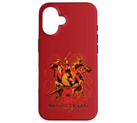 Custodia per iPhone 16 Mortal Kombat 2 Fighters Cloud