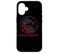 Custodia per iPhone 16 Mortal Kombat X Bloody Seal