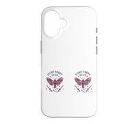 Custodia per iPhone 16 Moth wings swords Latin nocturnal mystical bones star symbol