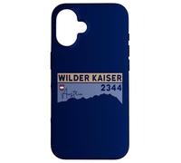 Custodia per iPhone 16 Mount Wilder Kaiser Tirolo Austria Kitzbühel Regali escursionistici