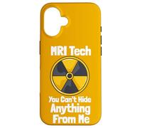 Custodia per iPhone 16 MRI Tech You Can't Hide Anything From Me Citazione Radiologia