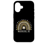 Custodia per iPhone 16 Muenster DE Deutschland Germany - Bel motivo arcobaleno