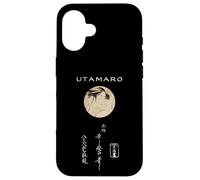 Custodia per iPhone 16 Museo d'arte moderna grafica della pittura Utamaro PAPL14744