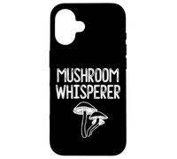 Custodia per iPhone 16 Mushroom Whisperer Fungi Hunter Morel Mycologist Mushrooms
