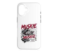 Custodia per iPhone 16 Muskie pesca d'agguato d'acqua dolce