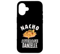 Custodia per iPhone 16 Nacho Average Danielle Cinco De Mayo Divertente Regalo Nachos Dani