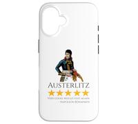 Custodia per iPhone 16 Napoleone Bonaparte - Austerlitz - Storia francese Meme Francia