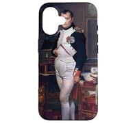 Custodia per iPhone 16 Napoleone Bonaparte Jacques-Louis David Neoclassicismo Arte