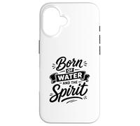 Custodia per iPhone 16 Nato Dell'acqua E Dello Spirito Fedele Battesimo Cristiano