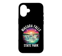 Custodia per iPhone 16 Niagara Falls State Park Escursionismo Souvenir Avventura all'aperto