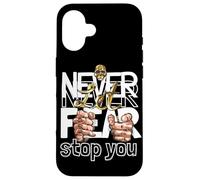 Custodia per iPhone 16 Non lasciare che la paura ti fermi streetwear