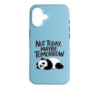 Custodia per iPhone 16 Non oggi, forse domani. Sarcastic Graphic Saying