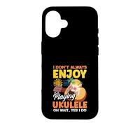 Custodia per iPhone 16 Non sempre mi piace suonare l'ukulele Oh, aspetta, sì, lo faccio