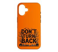 Custodia per iPhone 16 Non voltare indietro la spettrale casa stregata di Halloween
