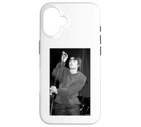 Custodia per iPhone 16 Oasis Liam Gallagher Decisamente Forse Era Di Andy Willsher