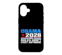 Custodia per iPhone 16 Obama 2028 Since Rules Don't Exist Anymore
