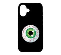 Custodia per iPhone 16 Occhio spaventoso di Halloween