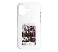 Custodia per iPhone 16 Oda Nobunaga Il leggendario signore della guerra Sengoku 1560