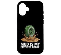 Custodia per iPhone 16 Off-Road 4x4 ATV Mud Is My Favorite Color