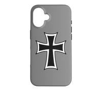 Custodia per iPhone 16 ORDINE TEUTONIC EMBLEMA CROCE CAVALIERI TEUTONICI CROCIATE