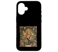 Custodia per iPhone 16 Ostara Spring Goddess Bunny Celebration Holiday Tarocchi Card