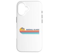 Custodia per iPhone 16 Paesaggio Colorato Isole Marshall