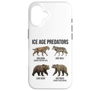 Custodia per iPhone 16 Paleontologia degli animali preistorici dei predatori dell'era glaciale