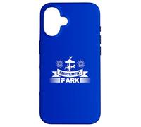 Custodia per iPhone 16 Parco divertimenti Carosello Divertimento Famiglia Vacanza Tema