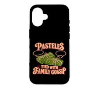 Custodia per iPhone 16 "Pastes - Legato ai pettegolezzi familiari" Cibo portoricano