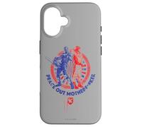 Custodia per iPhone 16 Peacemaker The Vigilante Peace Stamp