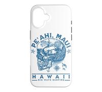 Custodia per iPhone 16 Pe'ahi Maui Hawaii Big Wave Surf Swell Chaser Surfer
