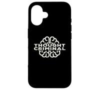 Custodia per iPhone 16 Pensiero Criminal Liberty Design per i libertari anarchici