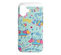 Custodia per iPhone 16 Peppa Pig Arms In The Air