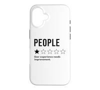 Custodia per iPhone 16 Persone Una stella ha bisogno di miglioramenti non consiglierebbero