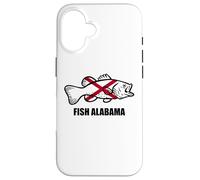 Custodia per iPhone 16 Pesce Alabama
