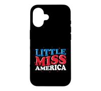 Custodia per iPhone 16 Piccola Miss America