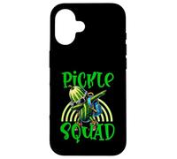 Custodia per iPhone 16 Pickle Squad Art per uomini, donne, bambini, cetrioli, sottaceti, amanti