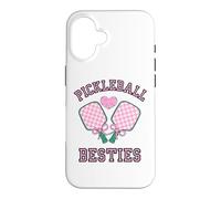 Custodia per iPhone 16 Pickleball Besties BestFriend's Tee Fashion