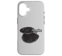 Custodia per iPhone 16 Ping Pong Power - Racchetta da ping pong