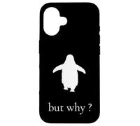 Custodia per iPhone 16 Pinguino Ma Perché