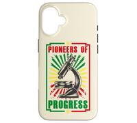 Custodia per iPhone 16 Pioneers of Progress African American Scientists & Inventors