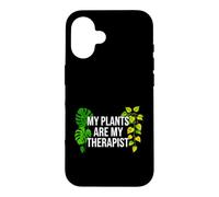 Custodia per iPhone 16 Plant Moms Houseplant My Plants Are My Therapist