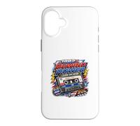 Custodia per iPhone 16 Plus 1982 Memorie sonore Rewind Power Classic Tape Edition