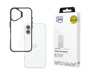 Custodia per iPhone 16 Plus 3MK SatinArmor+ di grado militare, colore viola